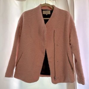 Bright Light Pink Zara Coat